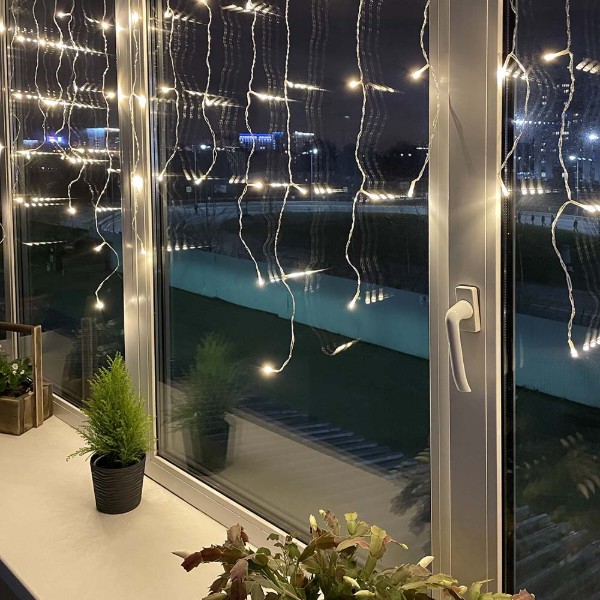 Фото - Гирлянда бахрома Colorway 3мx0.6м 100Led (IP20) цветная USB (CW-GF-100L36UMC)