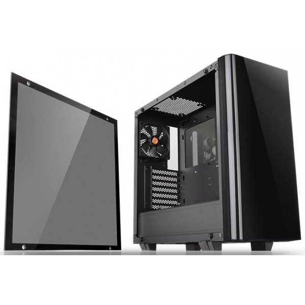 Фото - Корпус Thermaltake View 21 TG Black Tempered Glass (CA-1I3-00M1WN-00)