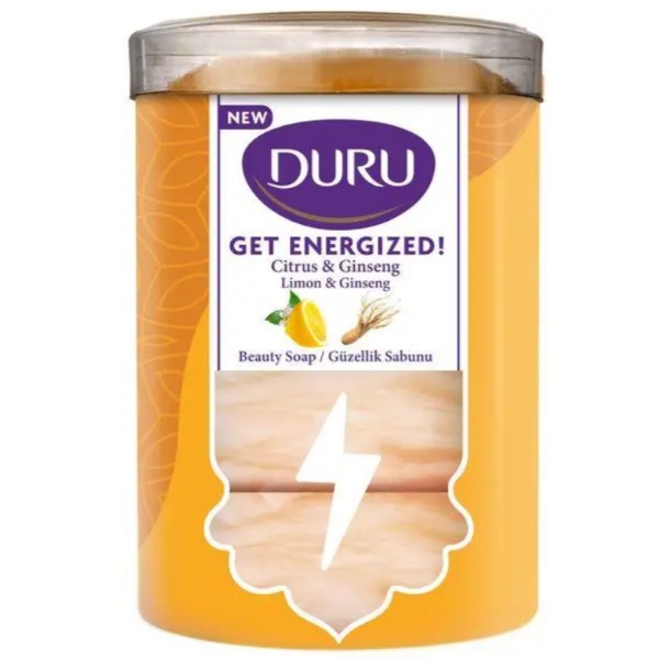 Фото - Мыло косметическое Duru Get Energized Аромат цитрусовых 90 г 4 шт. (8690506541569) Фото - Мыло косметическое Duru Get Energized Аромат цитрусовых 90 г 4 шт. (8690506541569)