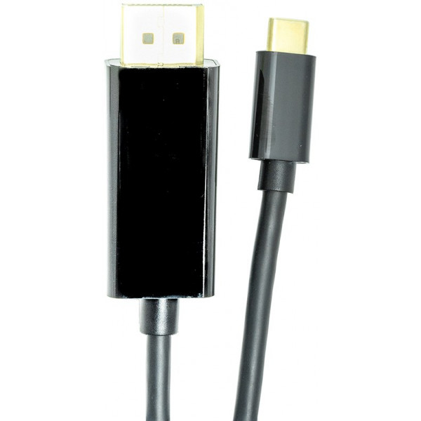 Фото - Кабель Thunderbolt PowerPlant USB Type-C 3.1 Thunderbolt 3 (M) - DisplayPort (M), 4K, 1.8m (CA911844)