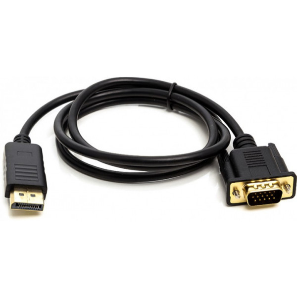 Фото - Кабель PowerPlant DisplayPort (M) - VGA (M) 1m (CA911882)