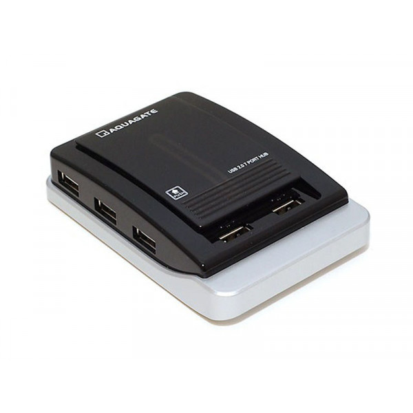 Фото - Хаб USB PowerPlant USB 2.0 7 портов (CA911349)