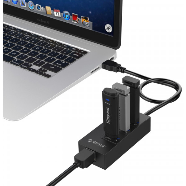 Фото - Хаб USB Orico HR01-U3-V1-BK-BP