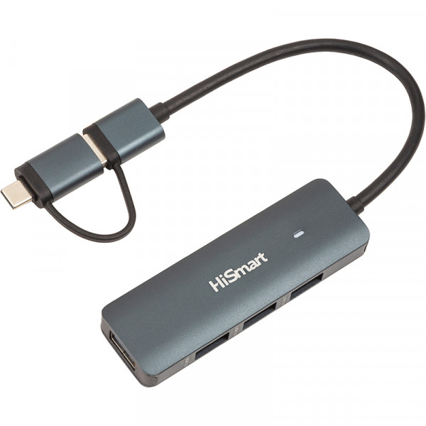 Фото - Хаб USB PowerPlant USB 3.0 - 4 x USB 3.0 (CA913466)