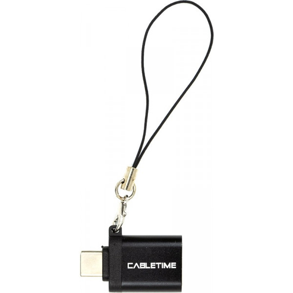 Фото - Перехідник Cabletime OTG USB 3.0 Type-C (M) - USB Type-A (F) (CA913688)