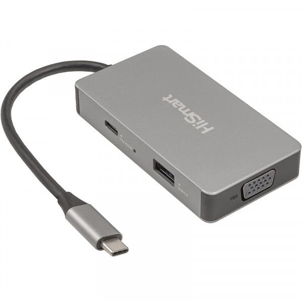 Фото - Хаб USB PowerPlant Type-C - 2x HDMI 1x VGA 1x USB Type-A 1x USB Type-C PD60W (CA913879) Фото - Хаб USB PowerPlant Type-C - 2x HDMI 1x VGA 1x USB Type-A 1x USB Type-C PD60W (CA913879)