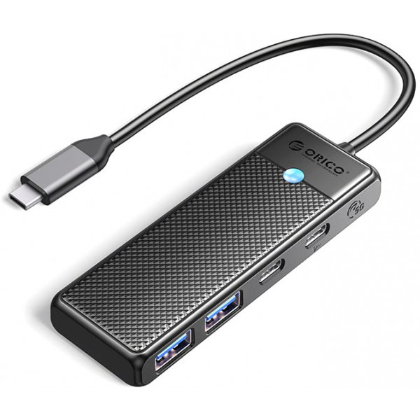 Фото - Хаб USB Orico PAPW Series 4-Port USB3.0 (PAPW2AC-C3-015-BK-EP)