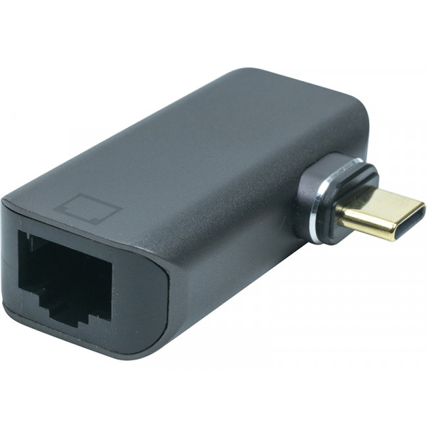 Фото - Перехідник PowerPlant Type-C - RJ-45 (CA914296)