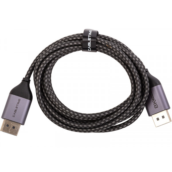 Фото - Кабель Cabletime DisPlay Port - DisPlay Port, 1.4V 2m (CA914647) Фото - Кабель Cabletime DisPlay Port - DisPlay Port, 1.4V 2m (CA914647)