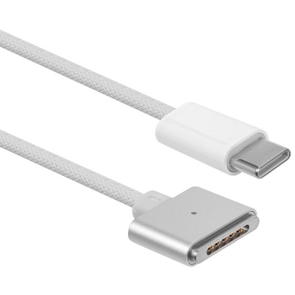 Фото - Кабель живлення PowerPlant USB Type-C - Magsafe3 PD3.1 для 140W Macbook (CA915101)
