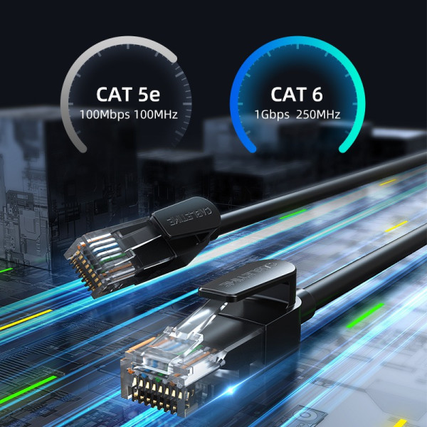 Фото - Кабель патч-корд Cabletime Cat6 UTP 25 м Black (CN60Y)
