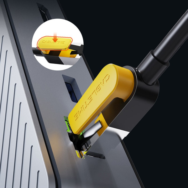 Фото - Кабель патч-корд Cabletime Cat7 FTP 8m Black (CN70R)