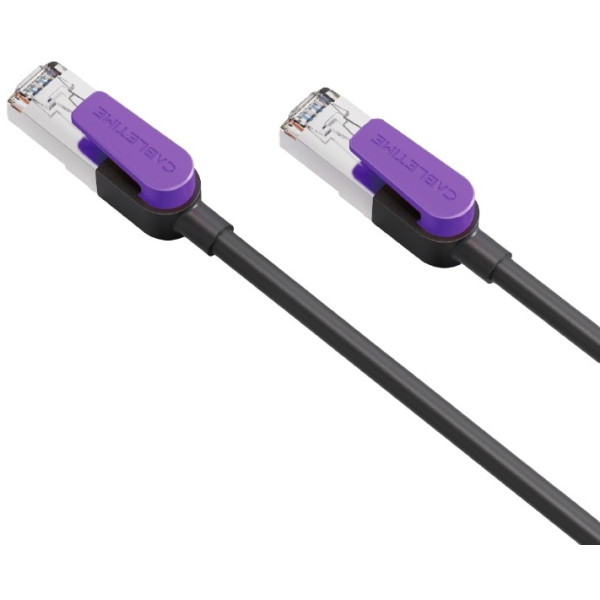 Фото - Кабель патч-корд Cabletime Cat8 FTP 8 м Black (CN80R)