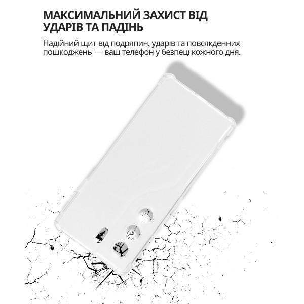 Фото - Чехол для смартфона BeCover Anti-Shock for Tecno Camon 40 (CM5) Clear (714704)
