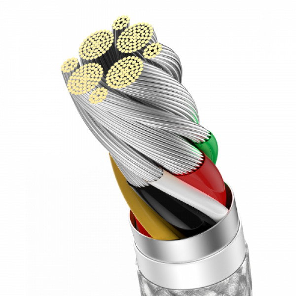 Фото - Кабель синхронізації даних Baseus USB 2.0 AM-Type-C M 1m (CALD000602)