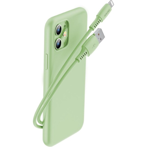 Фото - Кабель Baseus Colourful Cable USB for iP 2.4A 1.2 m Green (CALDC-06)