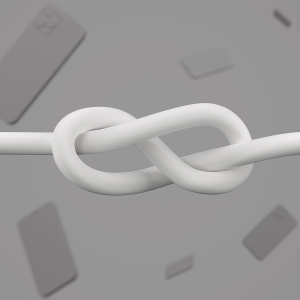 Фото - Кабель синхронізації даних Belkin USB-A - Lightning Silicone 1m White (CAA008BT1MWH)