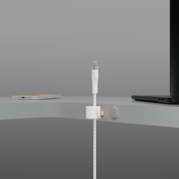 Фото - Кабель Belkin USB-A - Lightning 1 м White (CAA010BT1MWH)