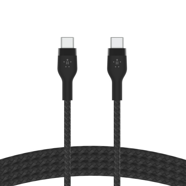Фото - Кабель синхронізації даних Belkin USB-С - USB-C 1 м Black (CAB011BT1MBK)