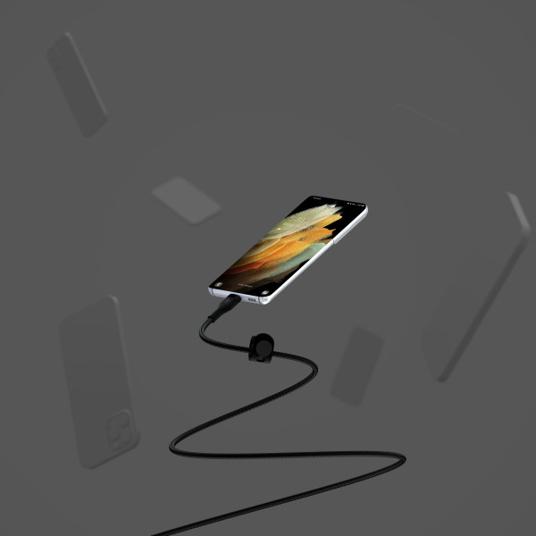 Фото - Кабель синхронізації даних Belkin USB-С - USB-C 1 м Black (CAB011BT1MBK)