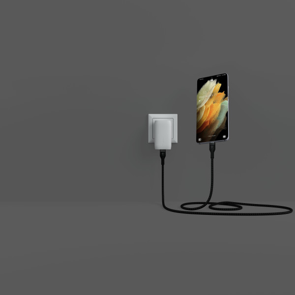 Фото - Кабель синхронізації даних Belkin USB-С - USB-C 1 м Black (CAB011BT1MBK)