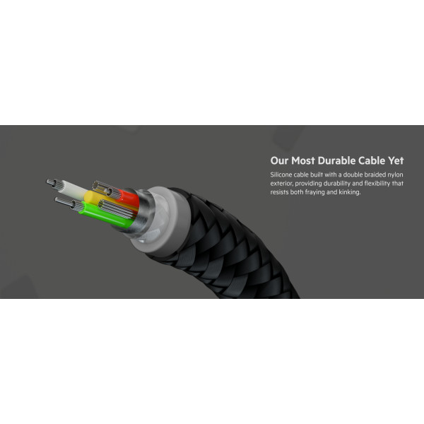 Фото - Кабель синхронізації даних Belkin USB-С - USB-C 1 м Black (CAB011BT1MBK)