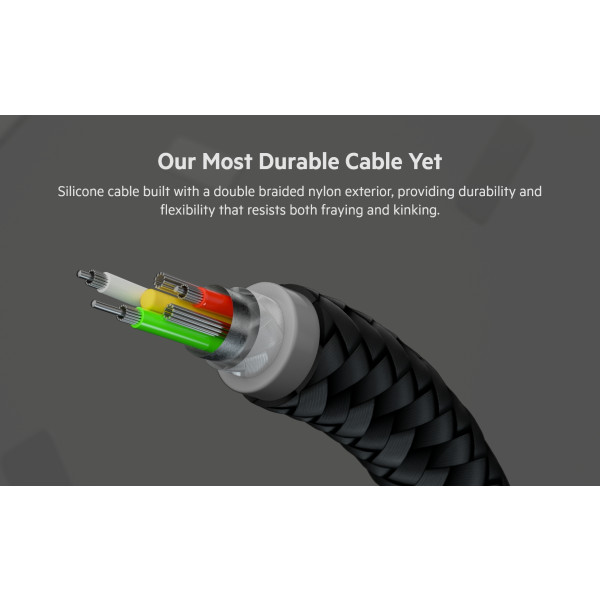 Фото - Кабель синхронізації даних Belkin USB-С - USB-C 1 м Black (CAB011BT1MBK)