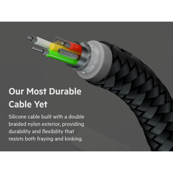 Фото - Кабель синхронізації даних Belkin USB-С - USB-C 1 м Black (CAB011BT1MBK)