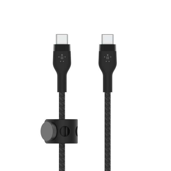 Фото - Кабель синхронізації даних Belkin USB-С - USB-C 1 м Black (CAB011BT1MBK)