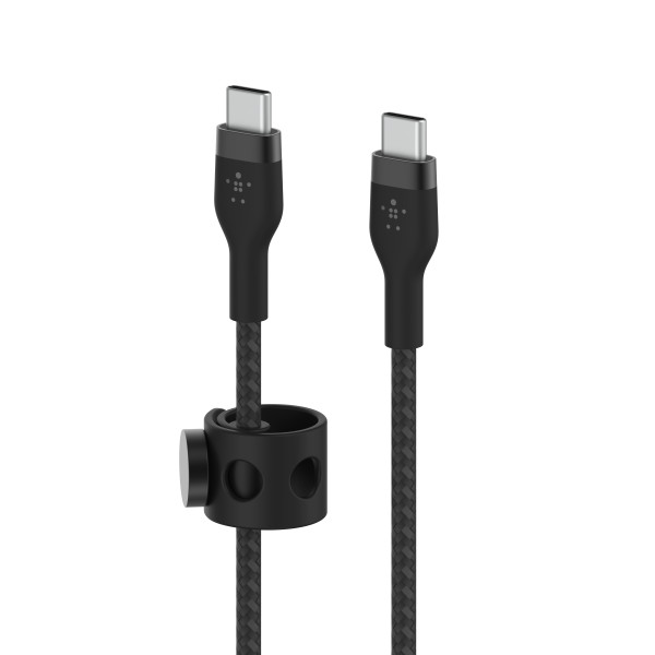 Фото - Кабель синхронізації даних Belkin USB-С - USB-C 1 м Black (CAB011BT1MBK)