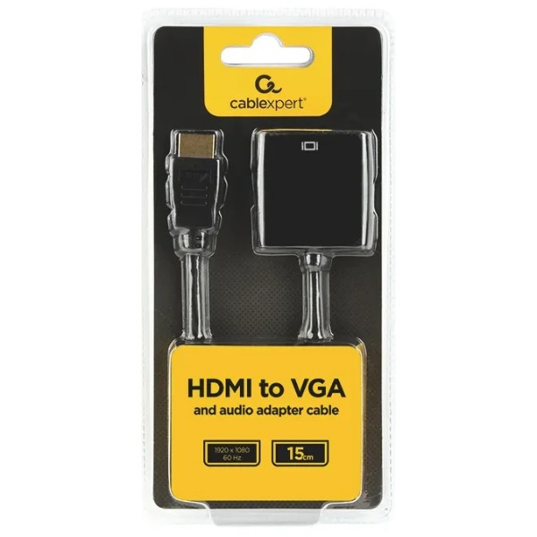 Фото - Переходник HDMI - VGA Cablexpert A-HDMI-VGA-03