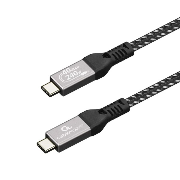 Фото - Кабель Cablexpert C-тато/C-тато 0,5 м (
CCBP-USB4-CMCM240-0.5M)