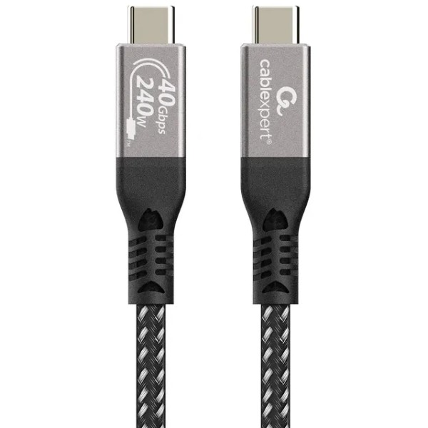 Фото - Кабель Cablexpert C-тато/C-тато 0,5 м (
CCBP-USB4-CMCM240-0.5M)