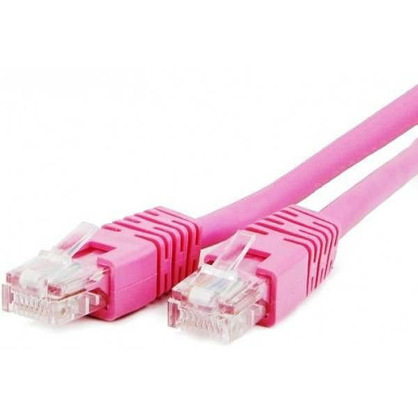 Фото - Кабель патч-корд Cablexpert CAT5e UTP 3 м Pink (PP12-3M/RO)