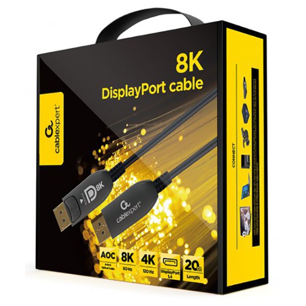 Фото - Кабель Optical Cablexpert DisplayPort V.1.4 20m (CC-DP8K-AOC-20M)