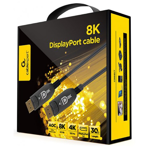 Фото - Кабель Optical Cablexpert DisplayPort V.1.4 30m (CC-DP8K-AOC-30M)