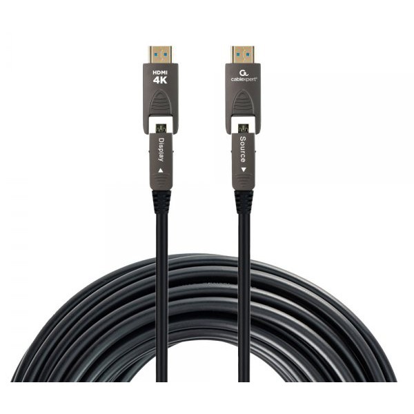 Фото - Кабель оптический Cablexpert HDMI-A/D на A/D V.2.0 20m (CCAP-HDMIDD-AOC-20M)
