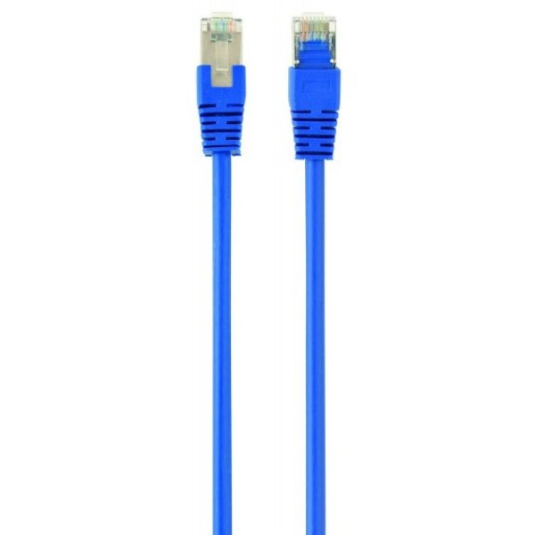 Фото - Кабель патч-корд Cablexpert FTP (PP6-1M/B) 50u 1 м Blue