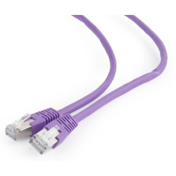 Фото - Кабель патч-корд Cablexpert FTP (PP6-1M/V) 50u 1 м Violet Фото - Кабель патч-корд Cablexpert FTP (PP6-1M/V) 50u 1 м Violet