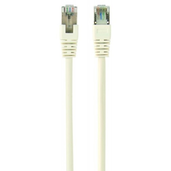 Фото - Кабель патч-корд Cablexpert FTP (PP6-1M/W) 50u 1 м White