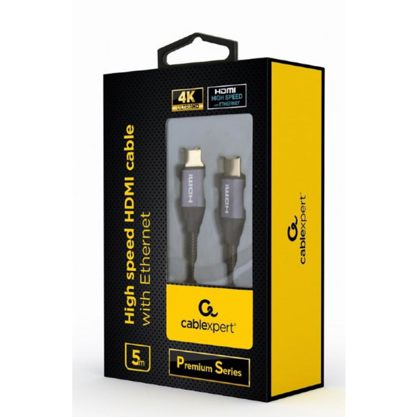 Фото - Кабель HDMI Cablexpert HDMI- HDMI V.2.0 5 m (CCBP-HDMI-5M)