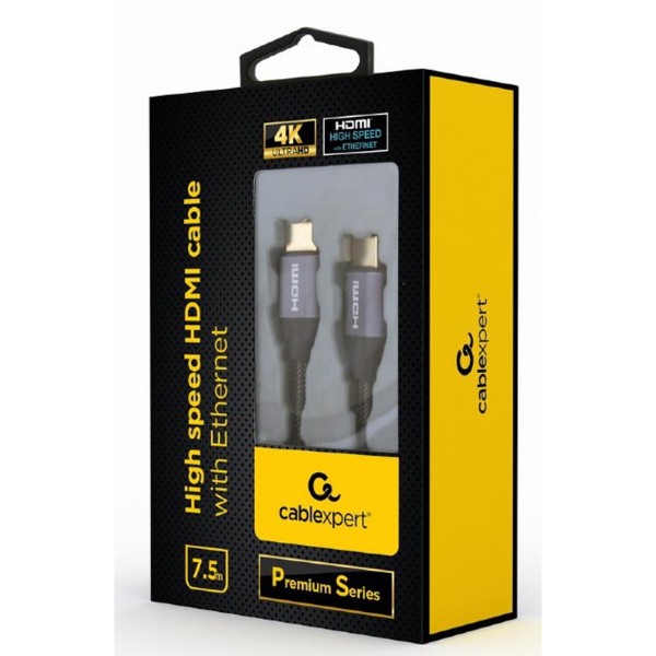 Фото - Кабель HDMI Cablexpert HDMI- HDMI V.2.0 7.5 m (CCBP-HDMI-7.5M)