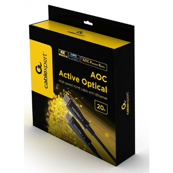 Фото - Кабель HDMI Cablexpert HDMI-HDMI (CCBP-HDMI-AOC-20M)