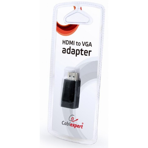 Фото - Переходник Cablexpert HDMI-VGA Black (AB-HDMI-VGA-001)