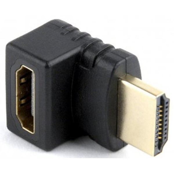Фото - Перехідник HDMI Cablexpert HDMI - HDMI Black (A-HDMI270-FML) Фото - Перехідник HDMI Cablexpert HDMI - HDMI Black (A-HDMI270-FML)