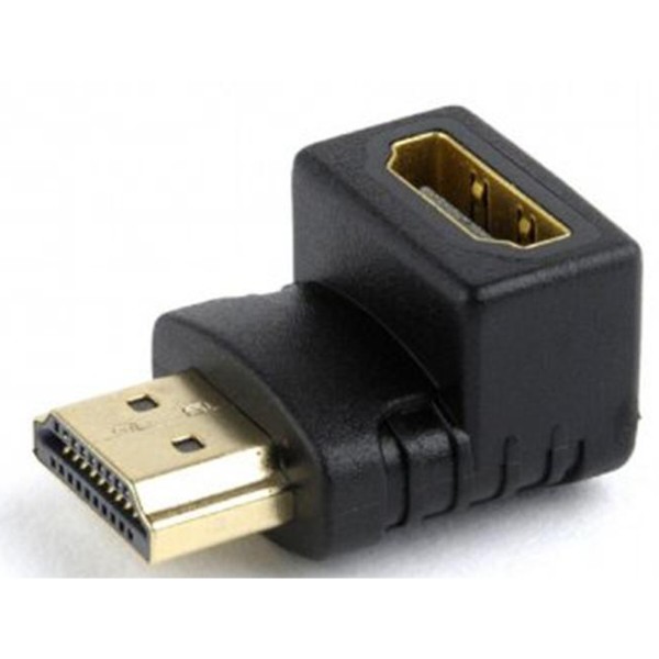 Фото - Переходник HDMI Cablexpert HDMI - HDMI Black (A-HDMI90-FML)