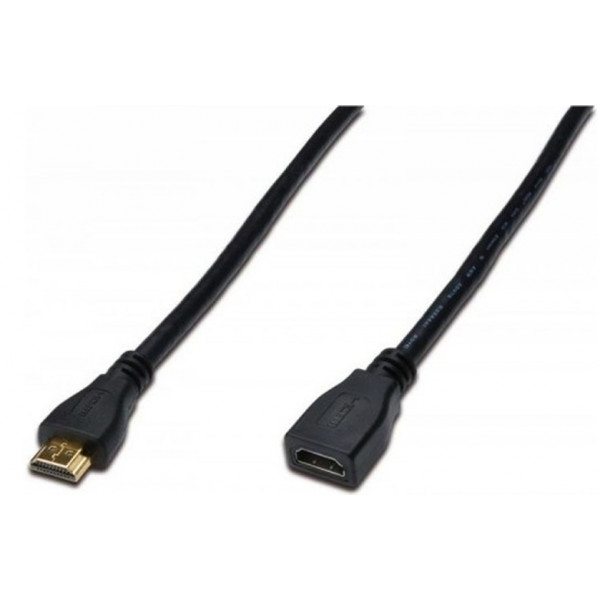 Фото - Кабель HDMI Cablexpert HDMI - HDMI v.2.0 Black 0.5m (CC-HDMI4X-0.5M)