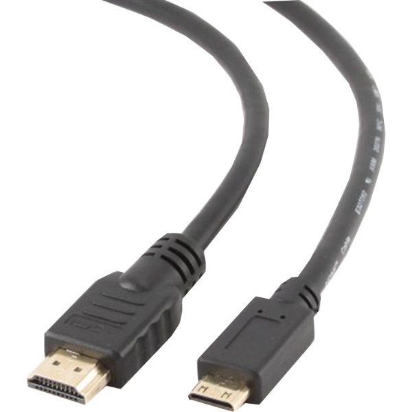 Фото - Кабель HDMI Cablexpert HDMI A - mini HDMI C v1.4 1.8m (CC-HDMI4C-6)