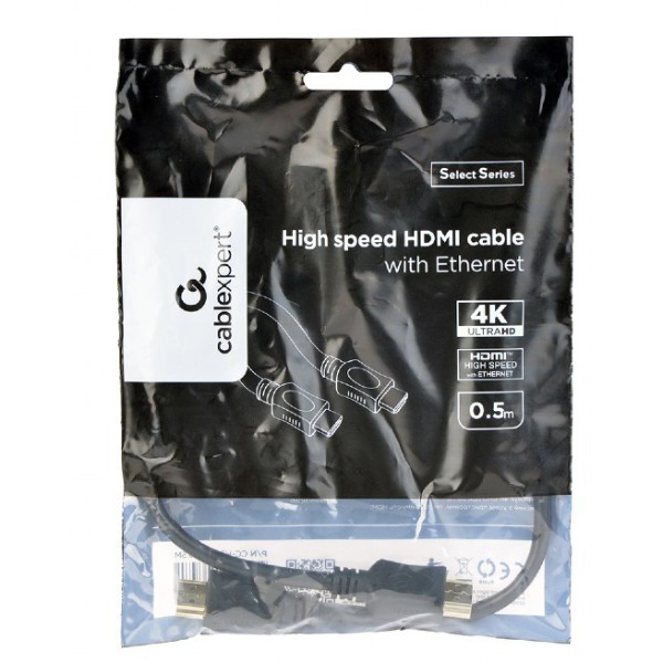 Фото - Кабель HDMI Cablexpert HDMI V.1.4, 0.5m (CC-HDMI4L-0.5M)