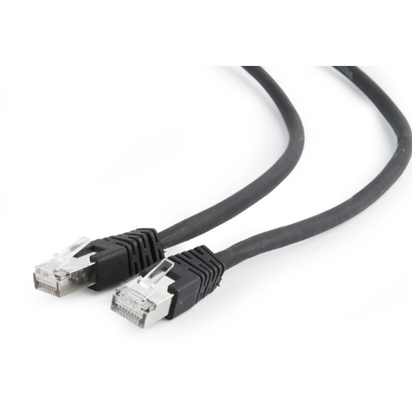 Фото - Кабель патч-корд Cablexpert S/FTP (PP6A-LSZHCU-BK-1.5M ) 1,5 m Black